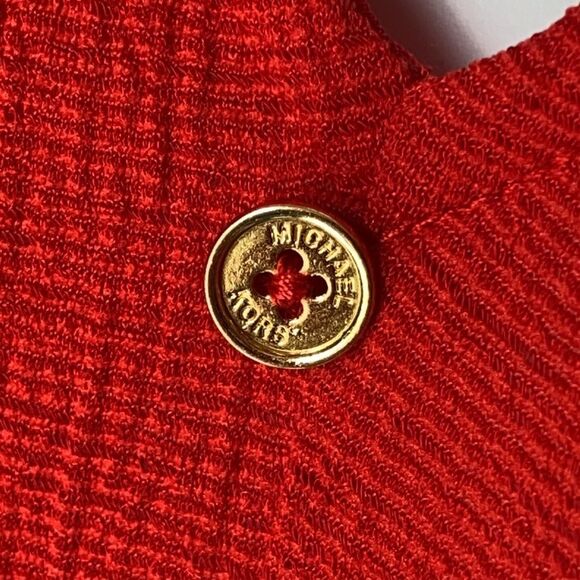 Michael Kors ladies red blouse size XS NEW - Picture 7 of 10